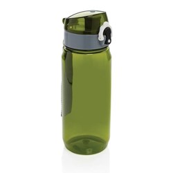 Obrázky: Zelená uzamykateľná fľaša na vodu Yide 600ml RPET