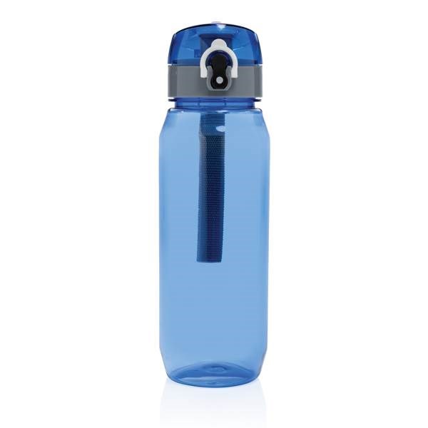 Obrázky: Modrá uzamykateľná fľaša na vodu Yide 800ml RPET, Obrázok 2