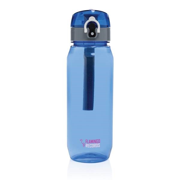 Obrázky: Modrá uzamykateľná fľaša na vodu Yide 800ml RPET, Obrázok 6