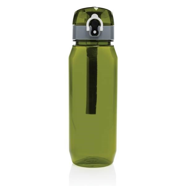 Obrázky: Zelená uzamykateľná fľaša na vodu Yide 800ml RPET, Obrázok 2