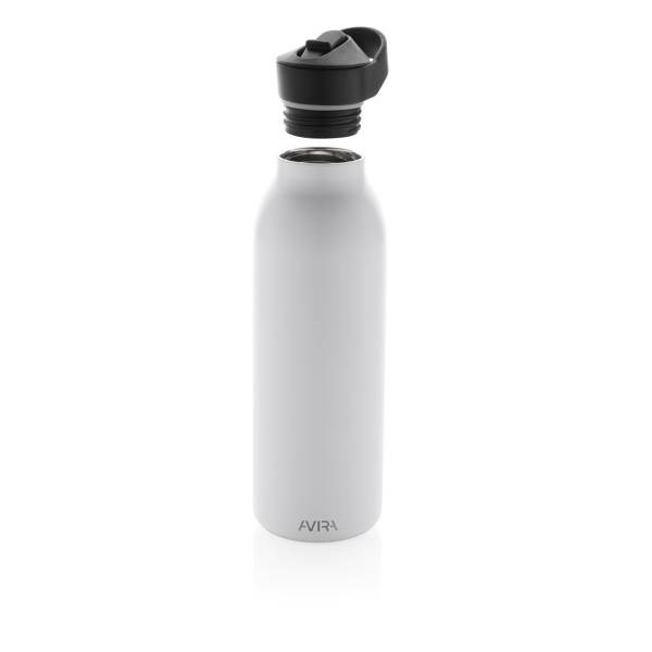 Obrázky: Flip-top fľaša Avira Ara 500ml z rec.ocele,biela, Obrázok 5