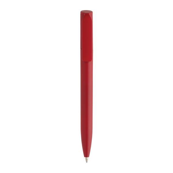 Obrázky: Červené mini pero z GRS recykl. plastu, Obrázok 2