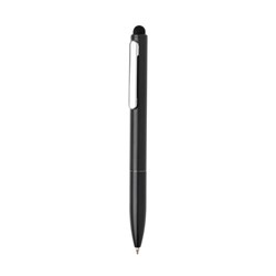 Obrázky: Čierne pero so stylusom, RCS recykl.hliník