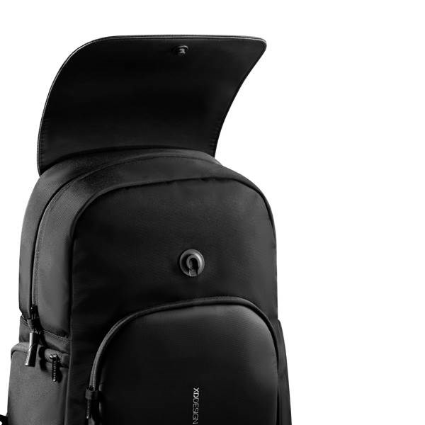 Obrázky: Čierny mäkký ruksak Soft Daypack, Obrázok 3