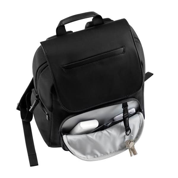 Obrázky: Čierny mäkký ruksak Soft Daypack, Obrázok 6