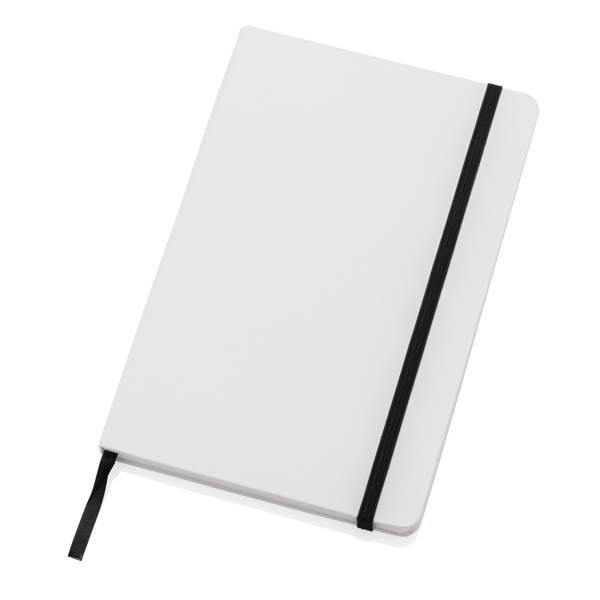Obrázky: Biely zápisník s kraftovým obalom A5 Craftstone, Obrázok 2