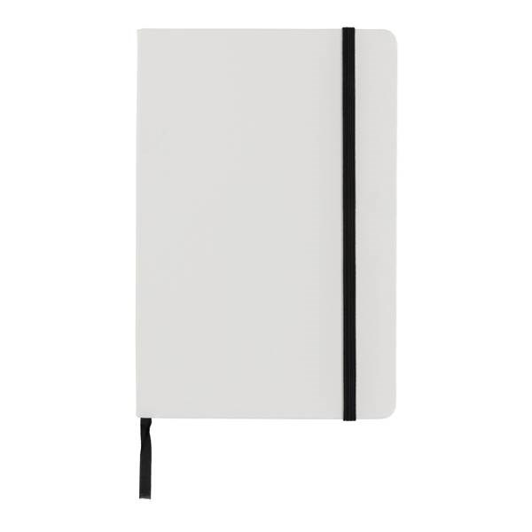 Obrázky: Biely zápisník s kraftovým obalom A5 Craftstone, Obrázok 4