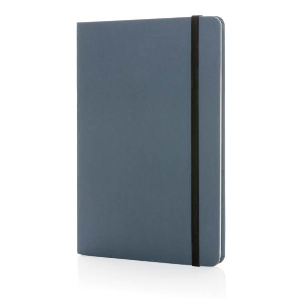 Obrázky: Modrý zápisník s kraftovým obalom A5 Craftstone