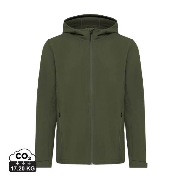 Obrázky: Pán.softshell bunda Makalu z rec. PES, khaki L, Obrázok 11