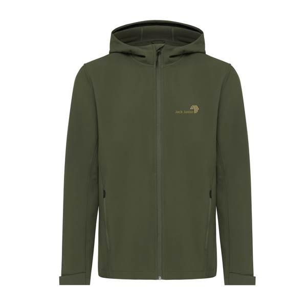 Obrázky: Pán.softshell bunda Makalu z rec. PES, khaki S, Obrázok 9