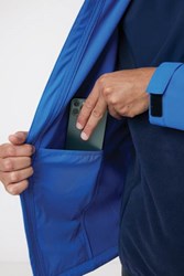 Obrázky: Pán.softshell bunda Makalu z rec. PES,k.modrá L