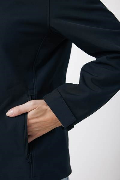 Obrázky: Dám. softshell bunda Makalu z rec. PES,čierna XL
