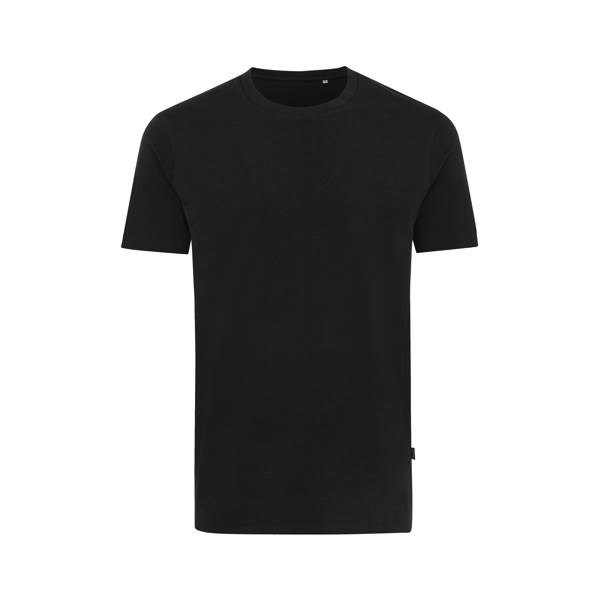 Obrázky: Unisex tričko Bryce, rec.bavlna, čierne 4XL