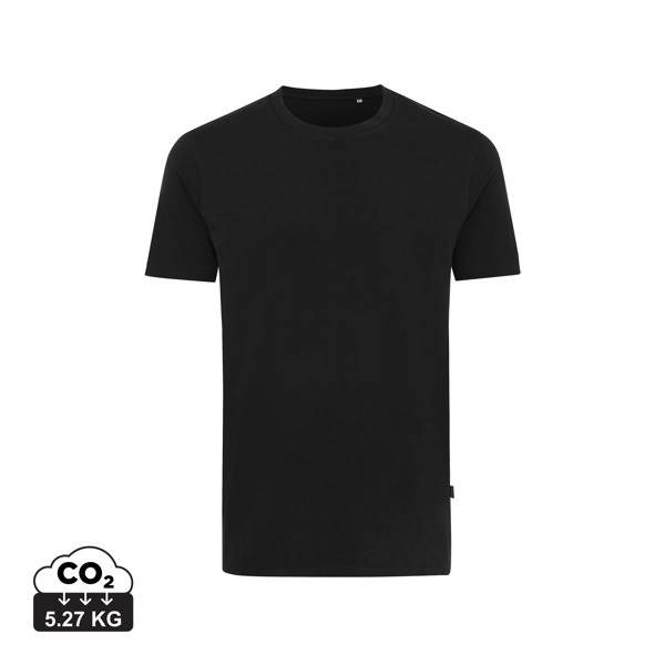 Obrázky: Unisex tričko Bryce, rec.bavlna, čierne 5XL, Obrázok 29