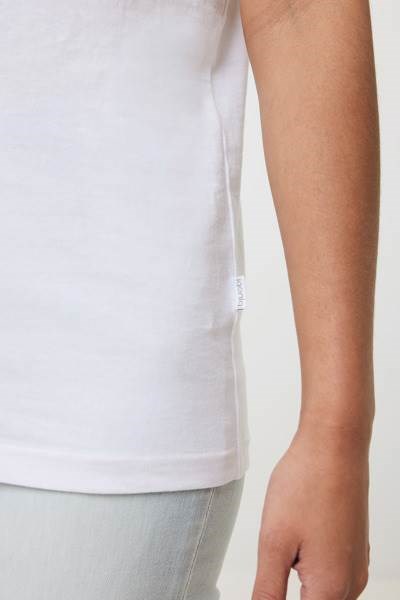 Obrázky: Unisex tričko Bryce, rec.bavlna,biele 4XL, Obrázok 18