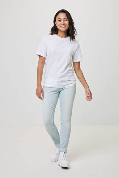 Obrázky: Unisex tričko Bryce, rec.bavlna,biele 4XL, Obrázok 26