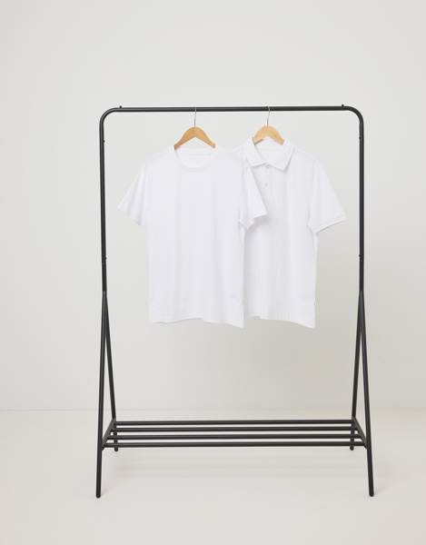 Obrázky: Unisex tričko Bryce, rec.bavlna,biele 4XL, Obrázok 45