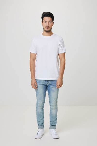 Obrázky: Unisex tričko Bryce, rec.bavlna, biele 5XL, Obrázok 2