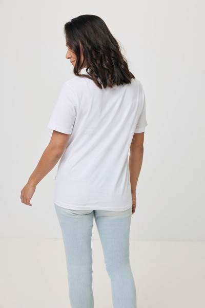 Obrázky: Unisex tričko Bryce, rec.bavlna, biele 5XL, Obrázok 7