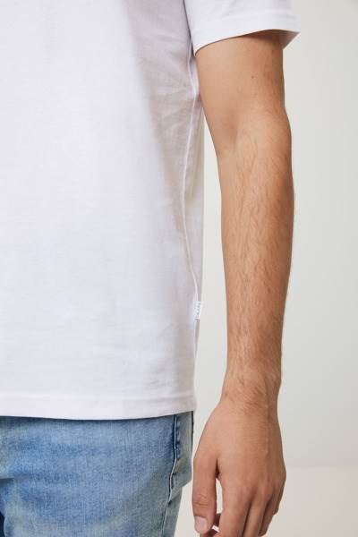 Obrázky: Unisex tričko Bryce, rec.bavlna, biele 5XL, Obrázok 19