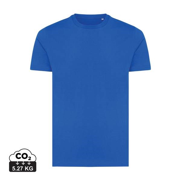 Obrázky: Unisex tričko Bryce, rec.bavlna, kráľ. modré XXL, Obrázok 4