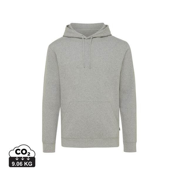 Obrázky: Mikina Torres,kapucňa, recykl. bavlna, šedá 4XL, Obrázok 2