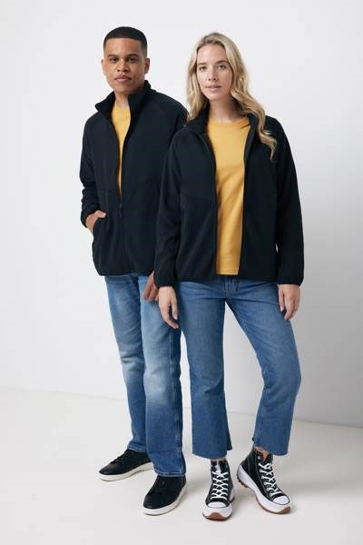 Obrázky: Mikroflís  bunda na zips Talung,rec.PES,čierna 4XL, Obrázok 9