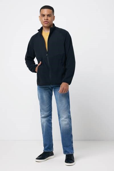 Obrázky: Mikroflís  bunda na zips Talung,rec.PES,čierna 4XL, Obrázok 10