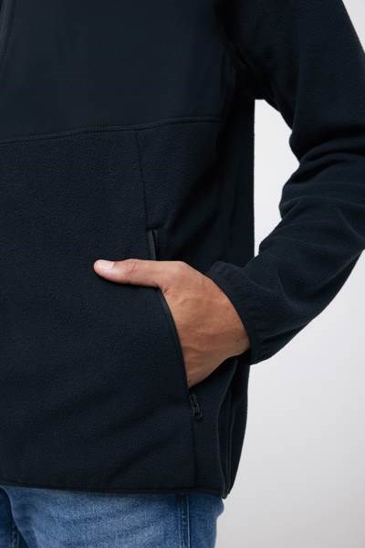 Obrázky: Mikroflís  bunda na zips Talung,rec.PES,čierna 5XL, Obrázok 4