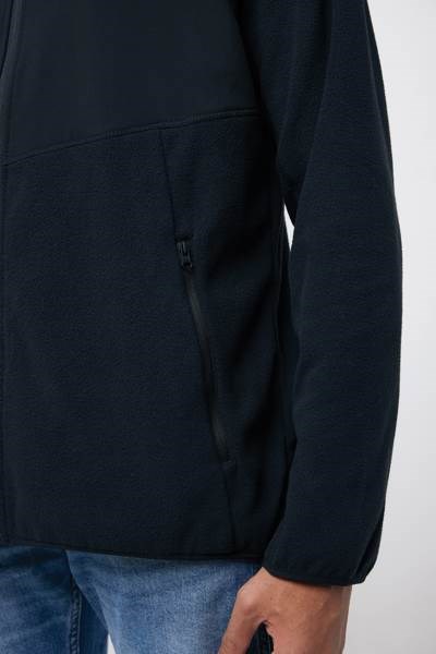 Obrázky: Mikroflís  bunda na zips Talung,rec.PES,čierna 3XL, Obrázok 5