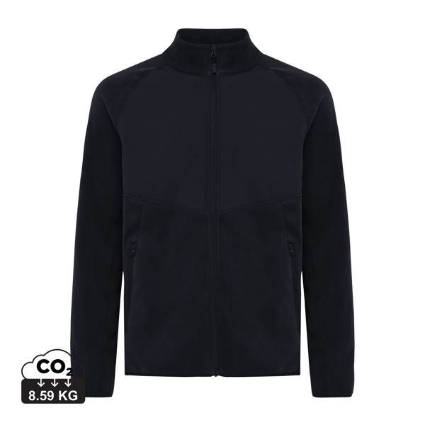 Obrázky: Mikroflís  bunda na zips Talung,rec.PES,čierna 3XL, Obrázok 16