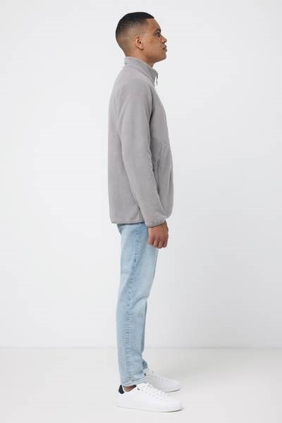 Obrázky: Mikroflís  bunda Talung,rec.PES, svetlošedá  3XL, Obrázok 14