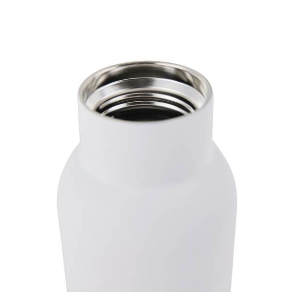 Obrázky: Biela vákuová 300ml recykl. fľaša VINGA Ciro, Obrázok 2