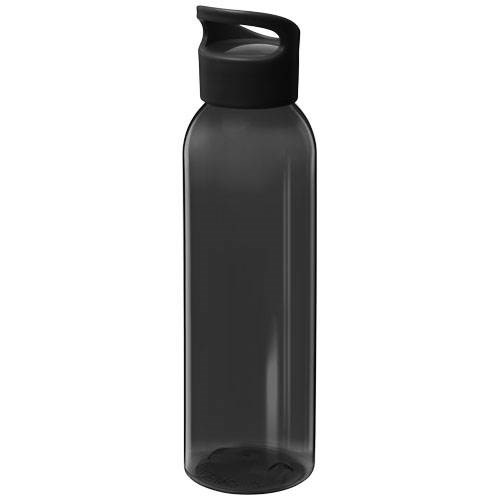 Obrázky: Čierna transp. 650ml fľaša z recyklovaného plastu, Obrázok 3