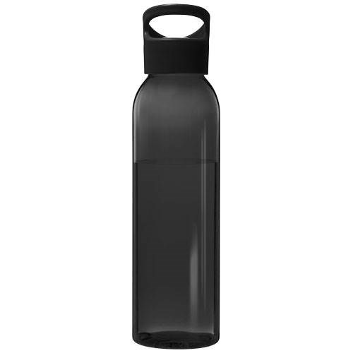 Obrázky: Čierna transp. 650ml fľaša z recyklovaného plastu, Obrázok 5