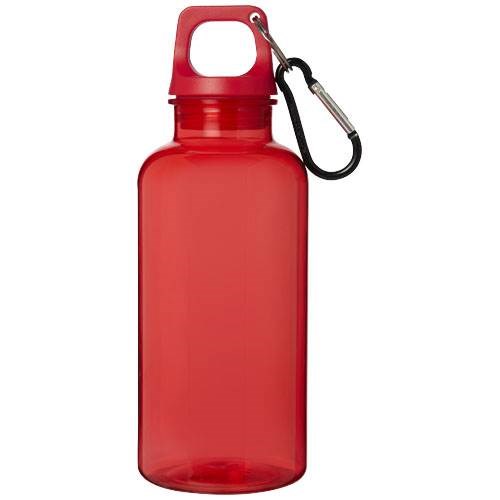 Obrázky: Červená fľaša 400ml s karabínou z RCS plastu, Obrázok 3