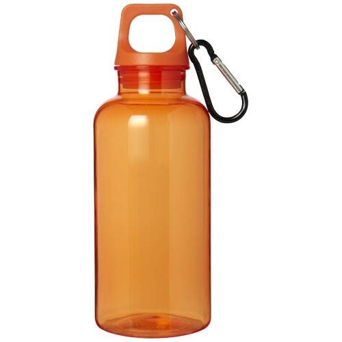 Obrázky: Oranžová fľaša 400ml s karabínou z RCS plastu, Obrázok 3