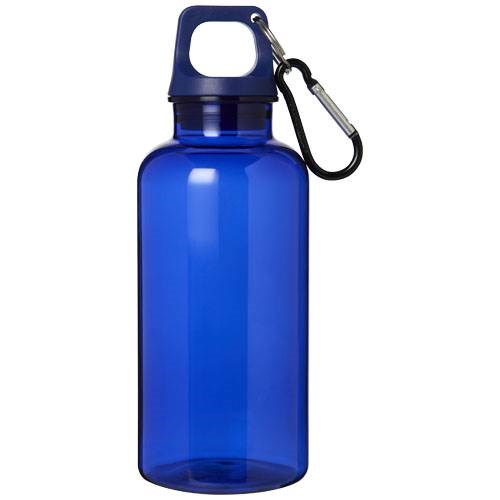 Obrázky: Modrá fľaša 400ml s karabínou z RCS plastu, Obrázok 3