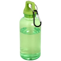 Obrázky: Zelená fľaša 400ml s karabínou z RCS plastu