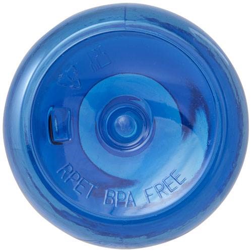 Obrázky: Modrá fľaša 950ml, rec. plast, bamb. viečko, Obrázok 3