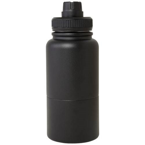 Obrázky: Dvojdielna termo fľaša čierna nerezová RCS, 840ml, Obrázok 4
