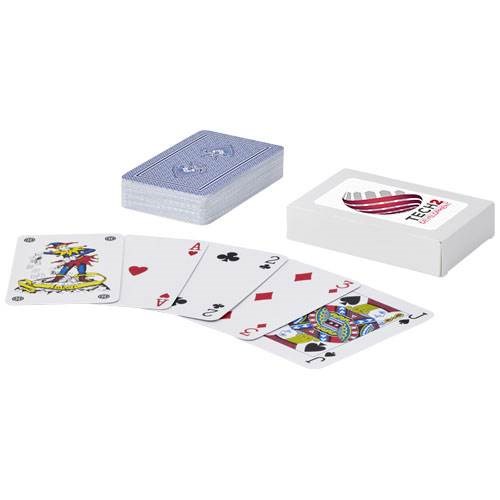 Obrázky: Sada bielych hracích kariet v bielej krabičke, Obrázok 3