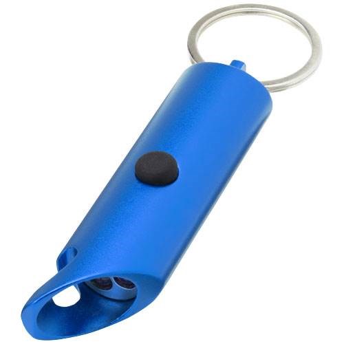 Obrázky: Modrá recyklo hliníková LED baterka a otvárač, Obrázok 4