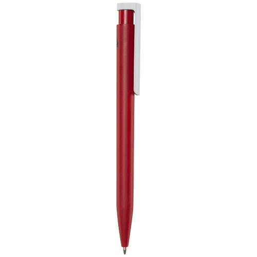 Obrázky: Červené guličkové pero, biely klip, rec. plast, MN, Obrázok 5