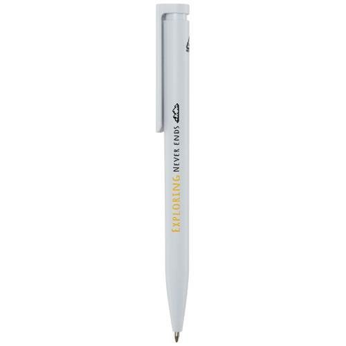 Obrázky: Biele guličkové pero, biely klip, rec. plast, ČN, Obrázok 4