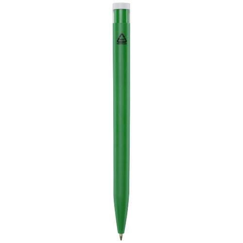 Obrázky: Zelené guličkové pero, biely klip, rec. plast, ČN, Obrázok 2