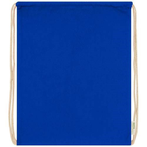Obrázky: Kráľ.modrý 100 g/m² ruksak z org. bavlny,cert.GOTS, Obrázok 5