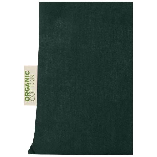 Obrázky: Zelená 100g Nákupná taška z bavlny, certif. GOTS, Obrázok 2
