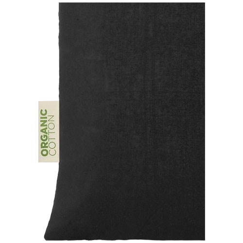 Obrázky: čierna 100g Nákupná taška z bavlny, certif. GOTS, Obrázok 2