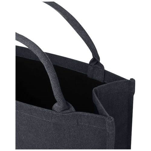 Obrázky: Pevná nákupná džínsová m. recyklovaná taška, 500g, Obrázok 3